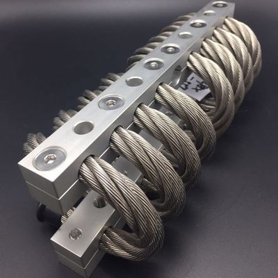 Aislador de cuerda de alambre de acero helicoidal Aeronáutica Compresor espacial Absorción de golpes