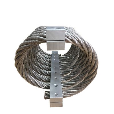 Un buen precio. El cable de resorte de aluminio amortiguador monta cuerda de alambre absorción de choques del motor en línea