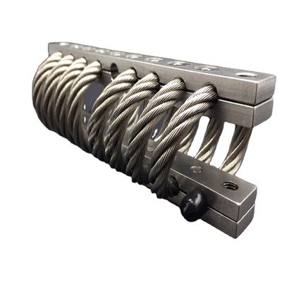 Un buen precio. Instalaciones de cuerda de alambre antivibración Equipo Construcción naval Absorbedor de choques por vibración en línea