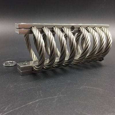 Compacto aislador de cuerda de alambre antivibración montado en el soporte del motor sensor de antena satelital