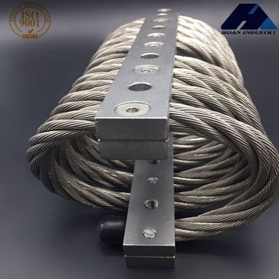 El aislador de vibración de cuerda de alambre del motor Hvac