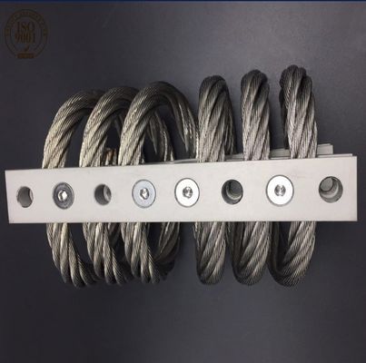 Un buen precio. Instalaciones de aislamiento de vibración de cuerda de alambre del motor en línea