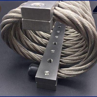 Máquina de cable de alambre montajes de choque aislantes de la marina de guerra vehículos marítimos embarcados contenedor