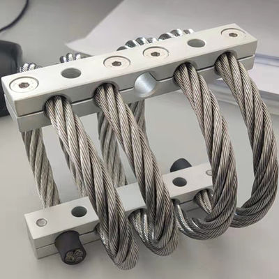 Un buen precio. 4 bucles de absorción de choque aislador de alambre de aluminio de acero en línea