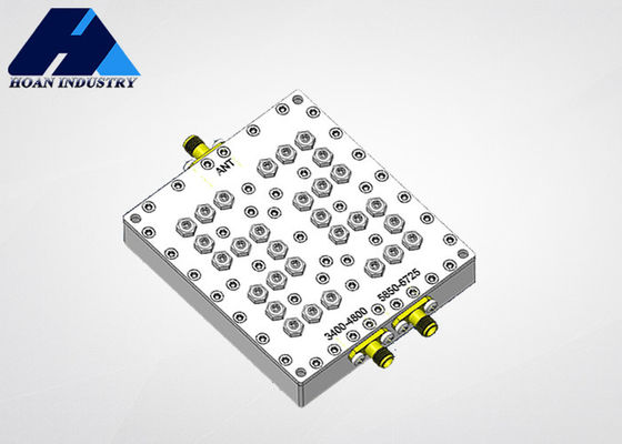 Un buen precio. Combinador de duplexor de cuatro frecuencias de 5850-6725MHz JT-DUP4100/6287-SMA en línea