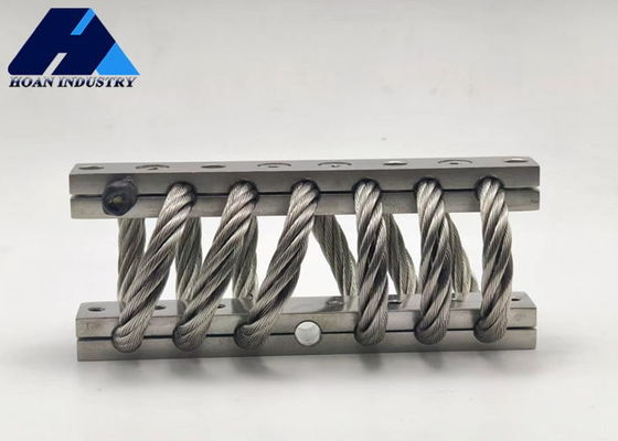 Diseño y selección de materiales personalizables aislador de vibración de cuerda de alambre para equipos mecánicos JGX-0956D-32A