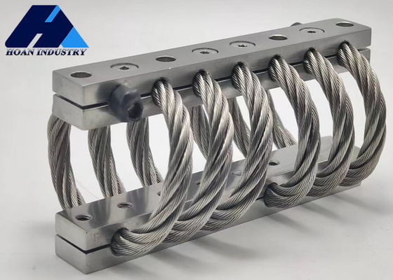 Un buen precio. JGX-0956D-80A aislador de vibración de cuerda de alambre para instrumentos de precisión 6 bucles 9,5 mm de diámetro carga estática máxima 80 kg en línea