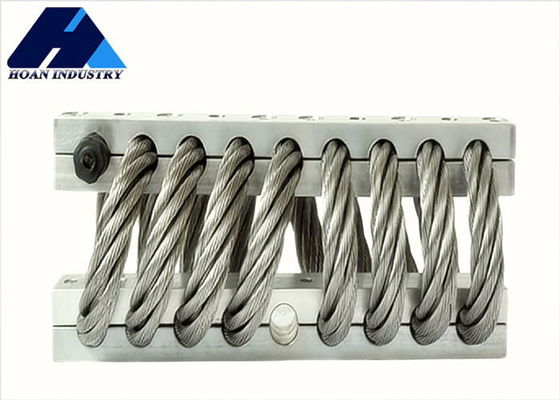 JGX-2228A-665A Aislador de vibraciones con placa de soporte doble, estructura mecánica para una distribución óptima de la carga y absorción de energía