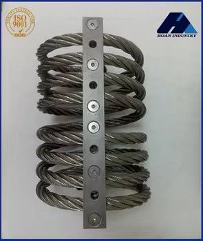 Diseño personalizado de sistemas mecánicos complejos aislador de vibración de cuerda de alambre JGX-0956D-72A