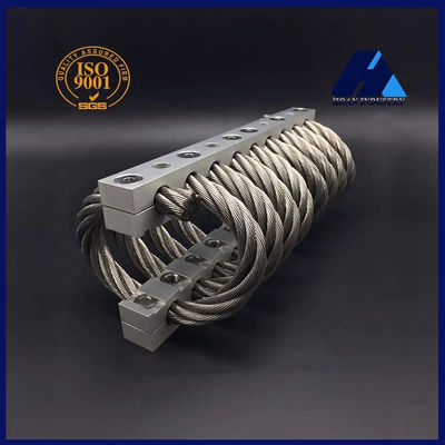 JGX-1276D-130B aislador de vibración de cuerda de alambre flexible y adaptable para diversos equipos y condiciones de trabajo