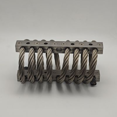 Aislador de vibración de cuerda de alambre de la serie JGX-1276 para la industria Ancho general de 50 mm Diseño estilo industrial