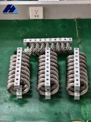JGX-1276A-220A aislador de vibración de cuerda de alambre para control de vibración industrial Xi an Hoan microondas