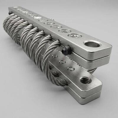 Un buen precio. Aislador de vibración de cable de acero JGX-0480D-75A Construcción 100% metálica Aislamiento multieje simultáneo de envejecimiento cero en línea