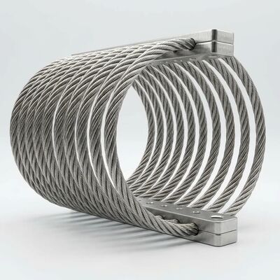 Un buen precio. Aislador de vibración de cable de acero inoxidable JGX-0480D-61A Amortiguación de microfricción entre hilos para protección sísmica en línea