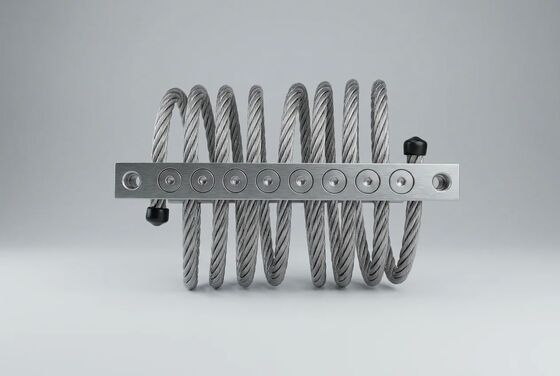 Un buen precio. JGX-0648D-56A Aislador de vibración de cuerda de alambre de respuesta dinámica adaptativa para el montaje escalable de una matriz multipunto en línea
