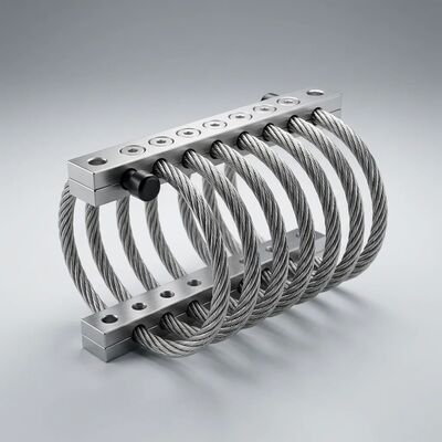 Un buen precio. Aislador de vibración de cable de acero inoxidable JGX-0648D-56A Amortiguación de microfricción entre hilos para protección sísmica en línea