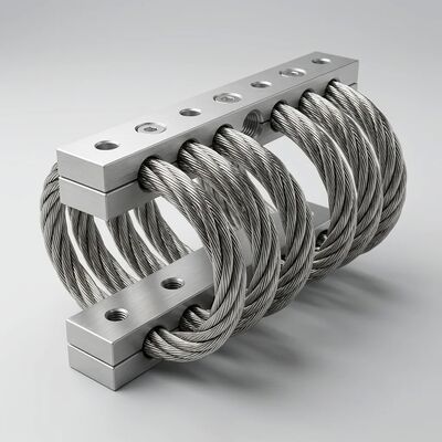 Un buen precio. Aislador de vibración de cuerda de alambre JGX-0958D-149A Montaje de amortiguación de choques industriales para control de vibración de maquinaria pesada en línea