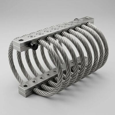 Un buen precio. Aislador de vibración de cuerda de alambre JGX-0958D-149A Montaje universal de perfil bajo para amortiguación de vibraciones de equipos compactos en línea