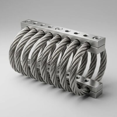 Un buen precio. Aislador de cable curvo de rigidez no lineal JGX-2228D-665B Soporte totalmente metálico ecológico para equipos industriales en línea