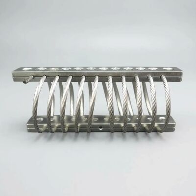 Un buen precio. JGX-0160D-3.2A aislador de vibración de cuerda de alambre de frecuencia natural optimizada cero desgasificación para uso en el vacío de la sala limpia en línea