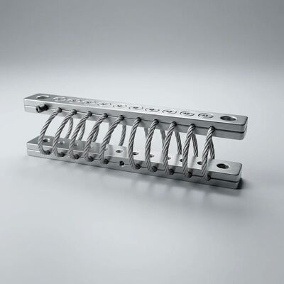 Un buen precio. JGX-0160D-3.2A Aislador de vibración de cuerda de alambre Atenuación de frecuencia de banda ancha Cumplimiento de la norma global Apoyo CAD 3D en línea