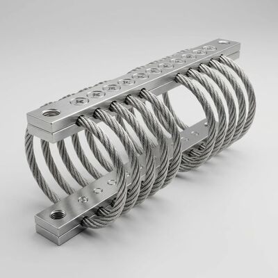 Un buen precio. JGX-0400D-26A aislador de vibración de cuerda de alambre pre-estresado Consistencia de lote uniforme Aterrizaje eléctrico Protección EMI en línea