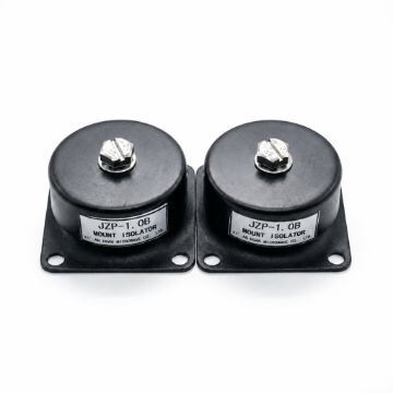 Un buen precio. JZP-1.0B Montaje de nivelación integrado Absoredor de choques de caucho Amortizador de vibraciones no migratorio Pintura de plástico Compatible en línea